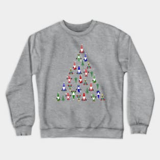 Gnomes Pumping Iron Crewneck Sweatshirt